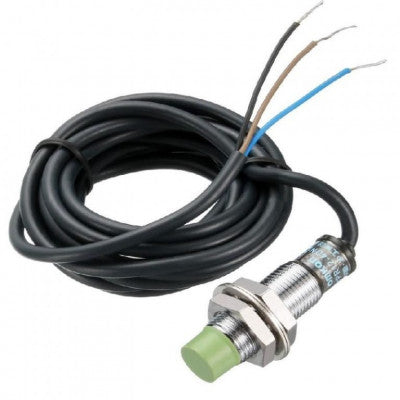 An Autonics PR12-4DN DC 10-30V 4mm M12 Inductive Proximity Sensor NPN-NO (unshielded)
