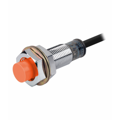 An Autonics PR12-4DP DC 10-30V 4mm M12 Inductive Proximity Sensor PNP-NO (Unshielded)