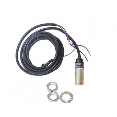 An Autonics PR18-5DP DC 10-30V 5mm M18 Inductive Proximity Sensor PNP-NO (Unshielded)