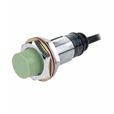 An Autonics PR18-8DN DC 10-30V 8mm M18 Inductive Proximity Sensor NPN-NO (Unshielded)