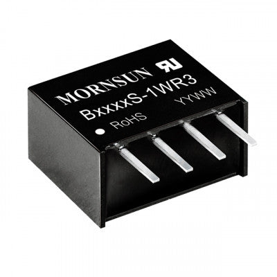 An B0505S-1WR3 Mornsun 5V to 5V DC-DC Converter 1W Power Supply Module - Compact SIP Package