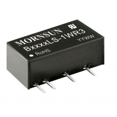 An B0512LS-1WR3 Mornsun 5V to 12V DC-DC Converter 1W Power Supply Module - SIP Package