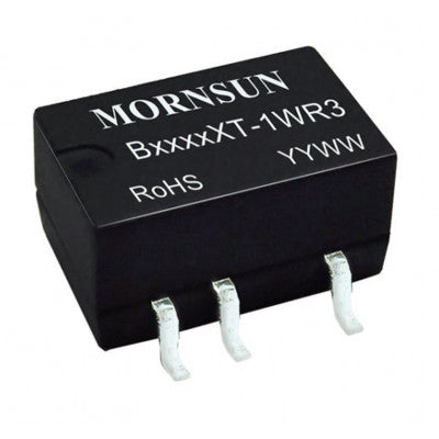 An B0512XT-1WR3 Mornsun 5V to 12V DC-DC Converter 1W Power Supply Module - Compact SMD Package