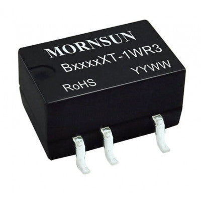 An B0524XT-1WR3 Mornsun 5V to 24V DC-DC Converter 1W Power Supply Module - Compact SMD Package