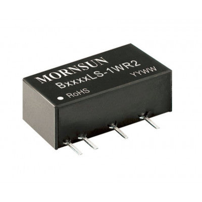 An B1215LS-1WR2 Mornsun 12V to 15V DC-DC Converter 1W Power Supply Module - Ultra Compact SIP Package