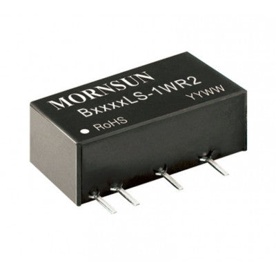 An B2412LS-1WR2 Mornsun 24V to 12V DC-DC Converter 1W Power Supply Module - Ultra Compact SIP Package