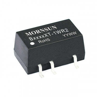 An B2424XT-1WR2 Mornsun 24V to 24V DC-DC Converter 1W Power Supply Module - Compact SMD Package