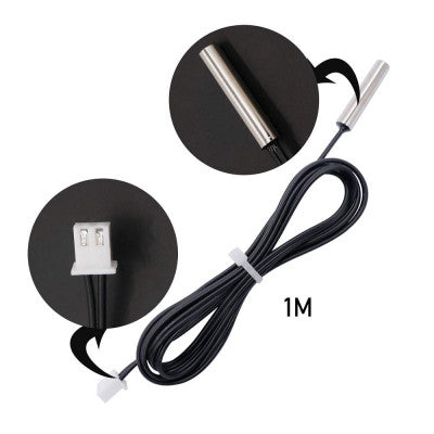 An B3950 10K NTC Thermistor Temperature Sensor 5*25mm with XH2.54 Connector with 2Meter Cable