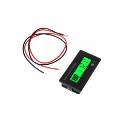 An 12V-84V Battery Power Display Meter Lithium Battery Lead-acid Battery Power Display GY-6GS Green 12V Lead-Acid
