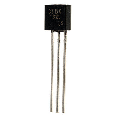 An BC182L NPN General Purpose Amplifier Transistor 50V 100mA TO-92 Package