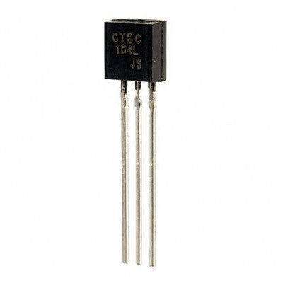 An BC184L NPN General Purpose Amplifier Transistor 30V 100mA TO-92 Package