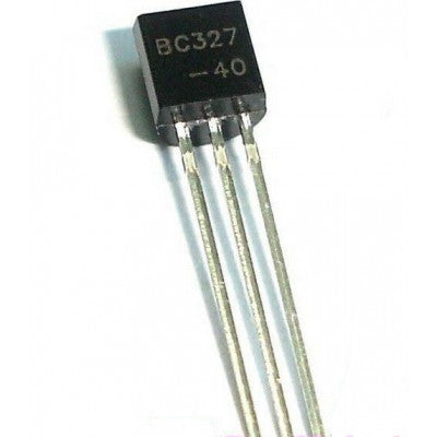 An BC327 PNP General Purpose Amplifier Transistor 45V 800mA TO-92 Package