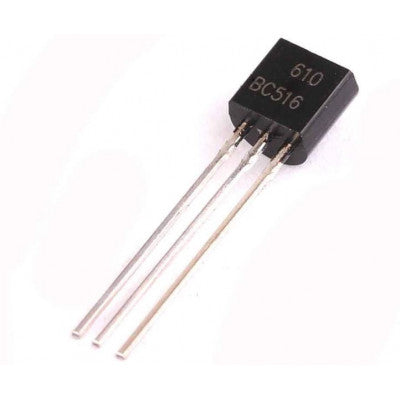 An BC516 PNP Darlington Transistor 30V 1A TO-92 Package