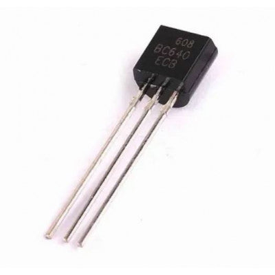 An BC640 PNP High Current Transistor 80V 1A TO-92 Package