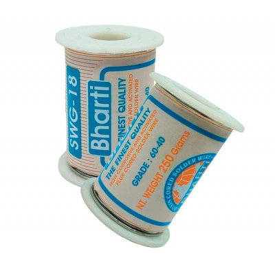 An Bharti 250gm 18 Gauge 60/40 Grade Non Corrosive Flux Cored Solder Wire