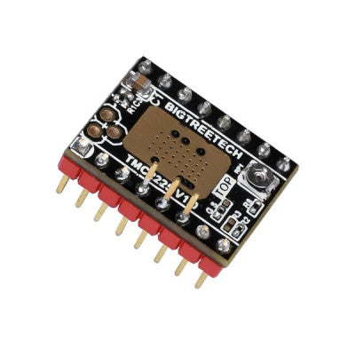 An BIGTREETECH BTT TMC2225 V1.0 Stepper Motor Driver for 3D Printer