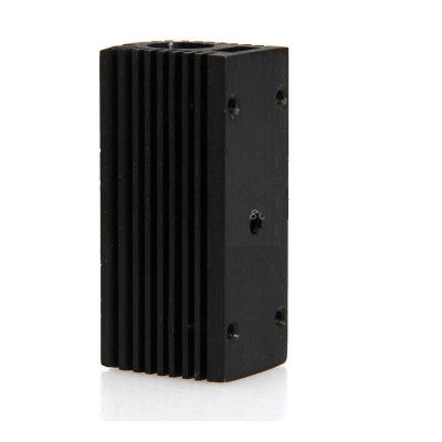 An Black Aluminium Heat Sink Holder for 12mm Laser Module