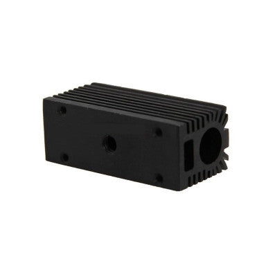 An Black Aluminium Heat Sink Holder for 12mm Laser Module