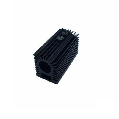 An Black Aluminium Heat Sink Holder for 12mm Laser Module