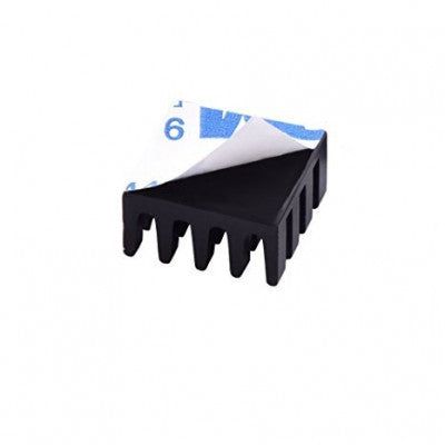 An Black Aluminum Heatsink for Raspberry Pi