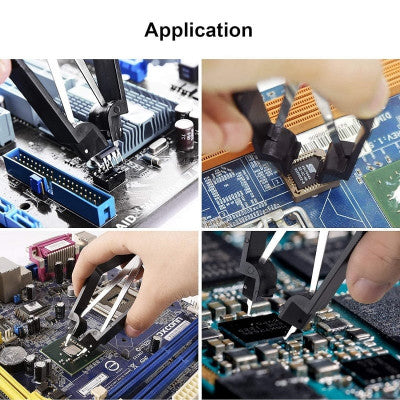 An Black Chip Puller for Mobile Phone Repair Harmless Mainboard Component/IC Extraction Tool