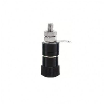 An Black JS-910B 4mm Banana Socket Jack