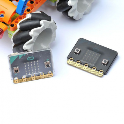 An Black Transparent Frosted Shell for Micro:bit (OnlyShell)