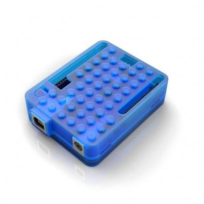 An Blue Arduino UNO R3 Injection Molding Case with Bubble