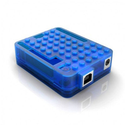 An Blue Arduino UNO R3 Injection Molding Case with Bubble