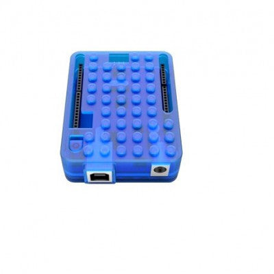 An Blue Arduino UNO R3 Injection Molding Case with Bubble