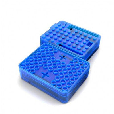 An Blue Arduino UNO R3 Injection Molding Case with Bubble