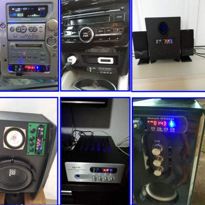 An Bluetooth MP3 Decoding Board Module with inbuilt SD Card Slot - USB - FM - and Remote Control