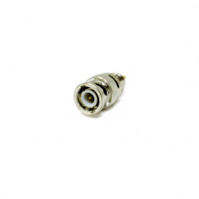 An BNC Bulkhead Plug Connector Straight Solder Type For Coaxial Connector