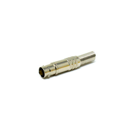 An BNC Female For Cable Straight RF Connector Locking Wire