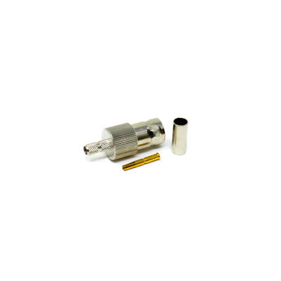 An BNC Straight Female Connector for Video Camera Cable