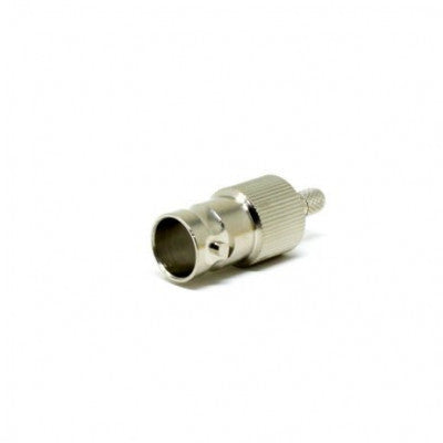 An BNC Straight Female Connector for Video Camera Cable