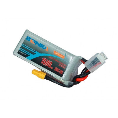 An Bonka 11.1V 1500mAh 35C 3S 1P Lipo Battery