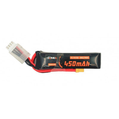 An Bonka 11.1V 450mAh 80C 3S Lipo Battery