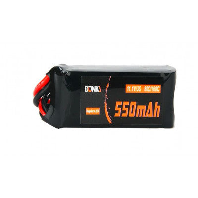 An Bonka 11.1V 550mAh 80C 3S Lipo Battery