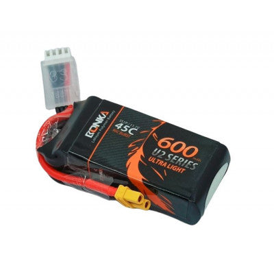 An Bonka 11.1V 600mAh 45C 3S Ultra Light U2 Series Lipo Battery