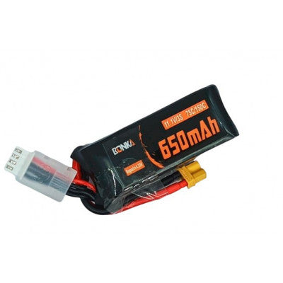 An Bonka 11.1V 650mAh 75C 3S Lipo Battery