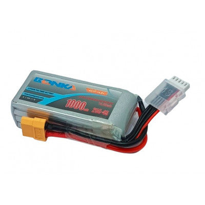 An Bonka 14.8V 1000mAh 25C 4S 1P Lipo Battery