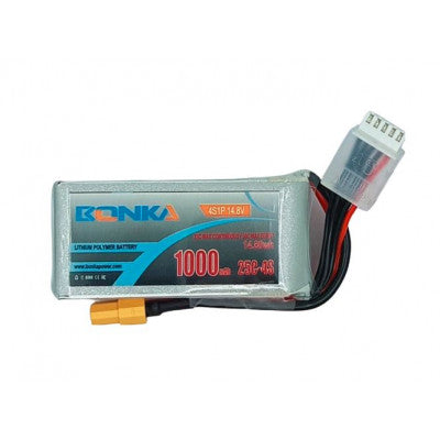 An Bonka 14.8V 1000mAh 25C 4S 1P Lipo Battery