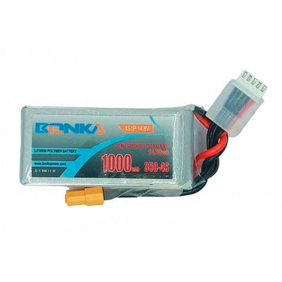 An Bonka 14.8V 1000mAh 35C 4S 1P Lipo Battery