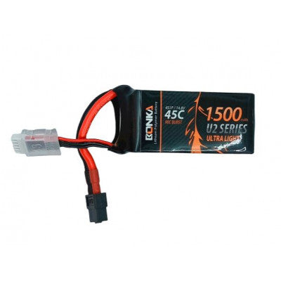 An Bonka 14.8V 1500mah 45C 4S Ultra Light U2 Series Lipo Battery
