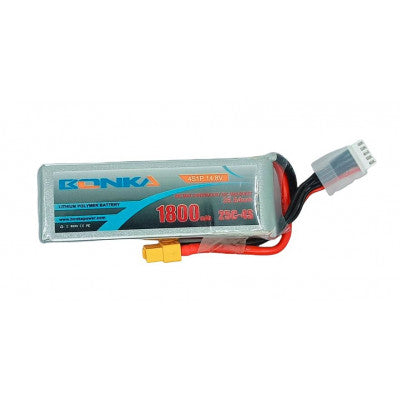 An Bonka 14.8V 1800mAh 25C 4S 1P Lipo Battery