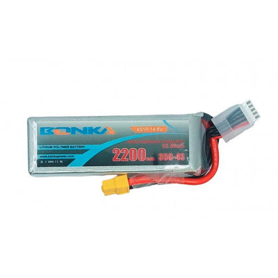 An Bonka 14.8V 2200mAh 35C 4S 1P Lipo Battery