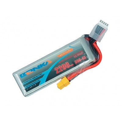 An Bonka 14.8V 2200mAh 35C 4S 1P Lipo Battery