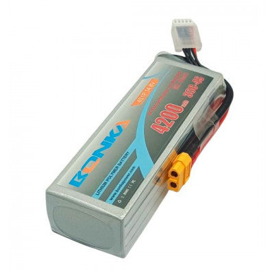 An Bonka 14.8V 4200mAh 35C 4S 1P Lipo Battery