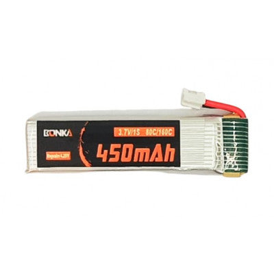 An Bonka 3.7V 450mAh 80C 1S Lipo Battery